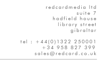 Redcard Media Ltd, Web development